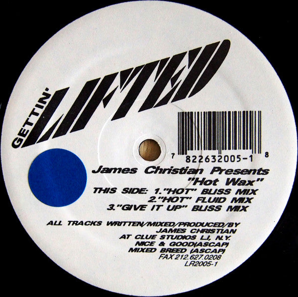 James Christian - Hot Wax (12")
