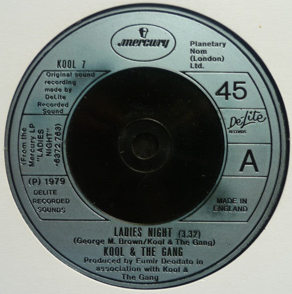Kool & The Gang - Ladies Night (7", Single)