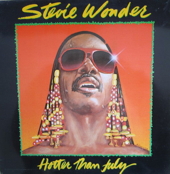 Stevie Wonder - Hotter Than July (LP, Album, Gat)