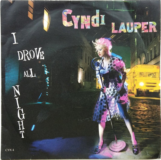 Cyndi Lauper - I Drove All Night (7", Single)