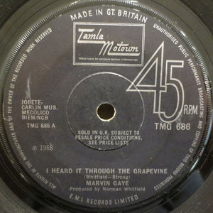 Marvin Gaye - I Heard It Through The Grapevine (7", Single, Sol)