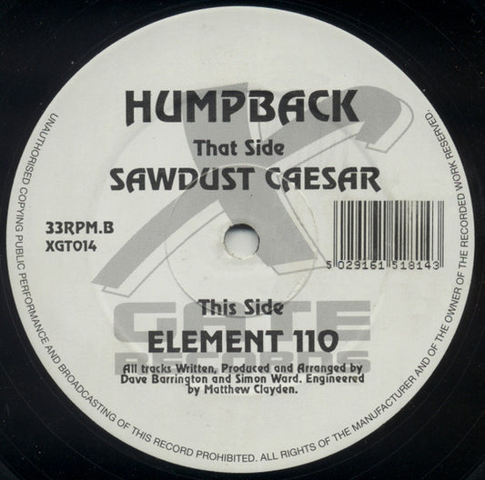 Humpback - Sawdust Caesar / Element 110 (12")