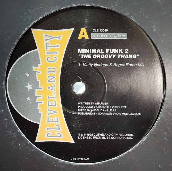 Minimal Funk 2* - The Groovy Thang (12")