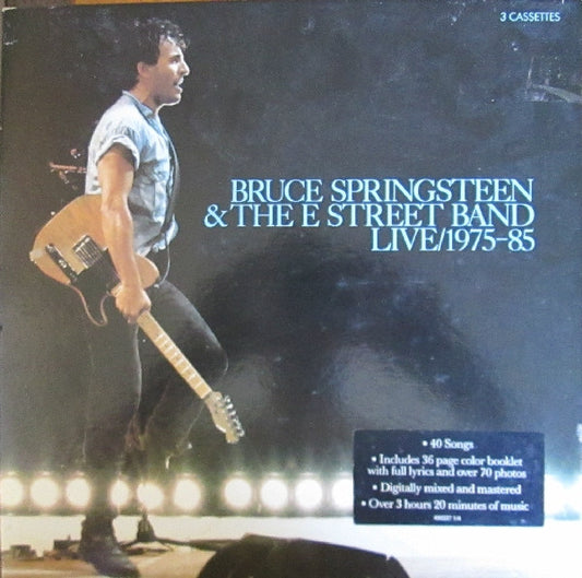 Bruce Springsteen & The E-Street Band - Live/1975-85 (3xCass, Album, Box)