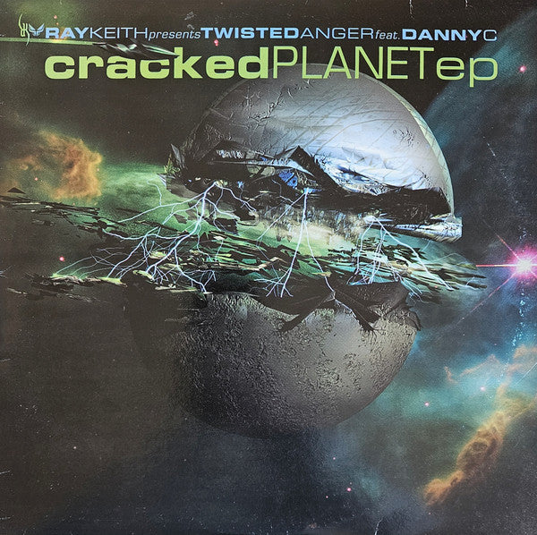 Twisted Anger feat. Danny C - Cracked Planet EP (2x12", EP)