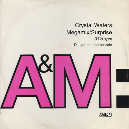 Crystal Waters - Megamix / Surprise (12", Mixed, Promo)