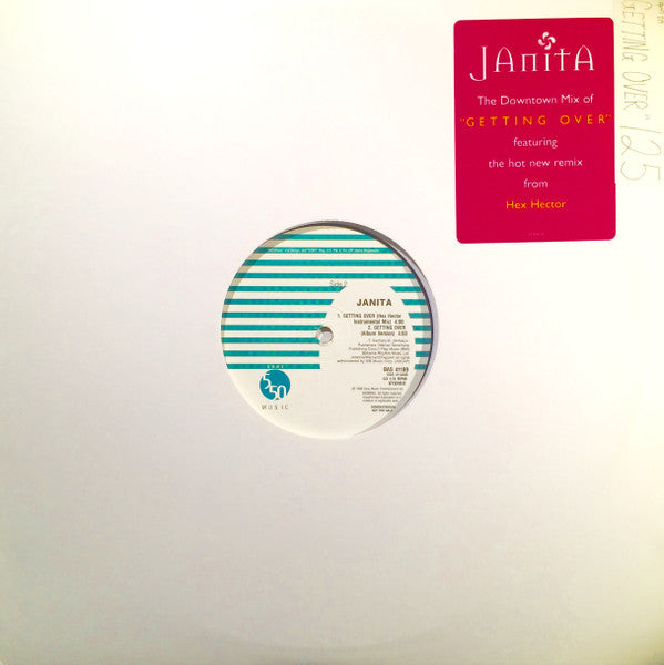 Janita - Getting Over (12", Promo)