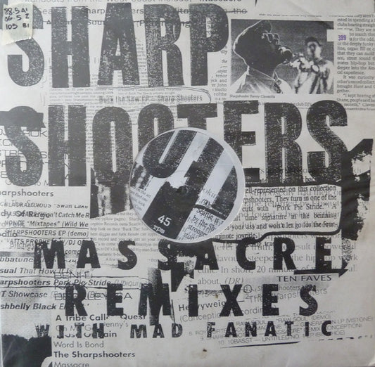 Sharpshooters - Massacre (Remixes) (12")