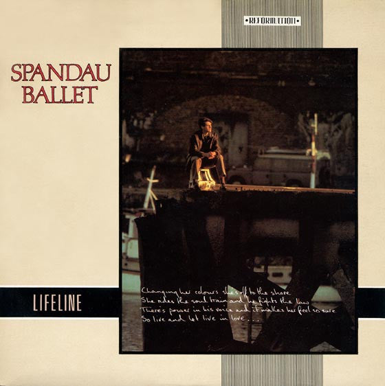 Spandau Ballet - Lifeline (7", Blu)