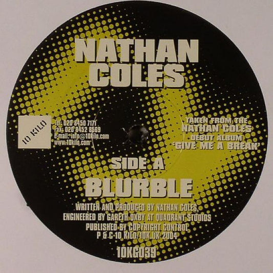 Nathan Coles - Blurble (12")