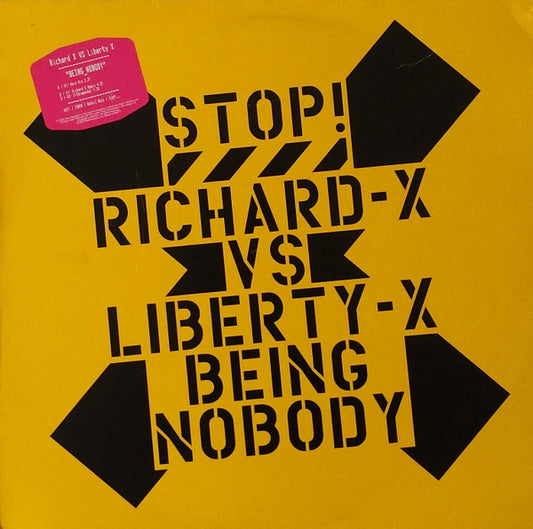 Richard X Vs Liberty X - Being_Nobody (12", Single)