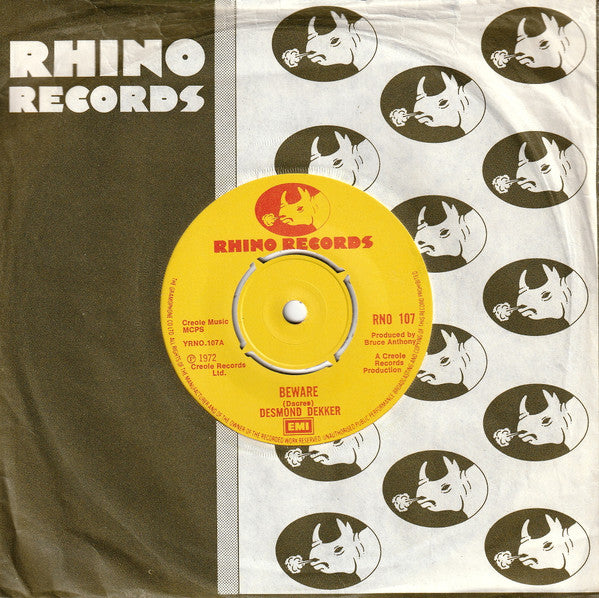 Desmond Dekker - Beware / Mother Nature (7", Single)