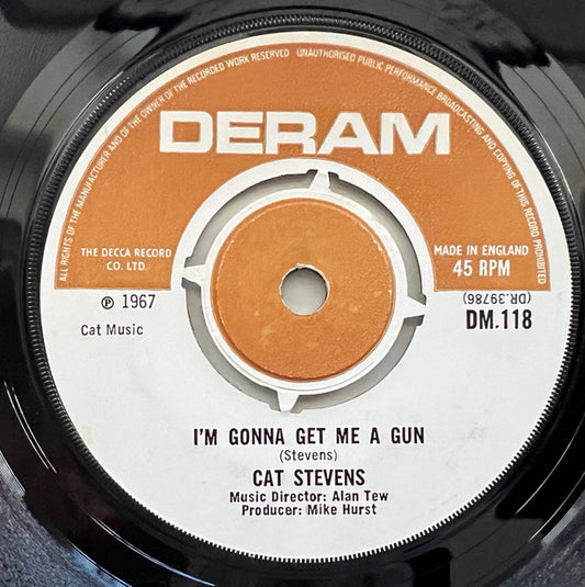 Cat Stevens - I'm Gonna Get Me A Gun (7", Single)