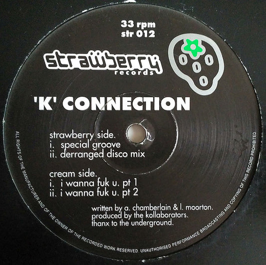 'K' Connection - Special Groove (12")