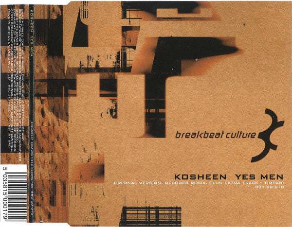 Kosheen - Yes Men (CD, Maxi)