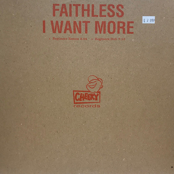 Faithless - I Want More (12", Single, Promo)