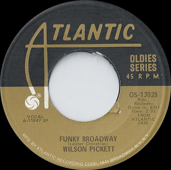 Wilson Pickett - Funky Broadway (7", Single)