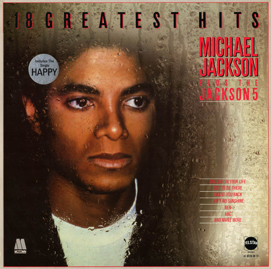 Michael Jackson Plus The Jackson 5 - 18 Greatest Hits (LP, Comp, Mad)