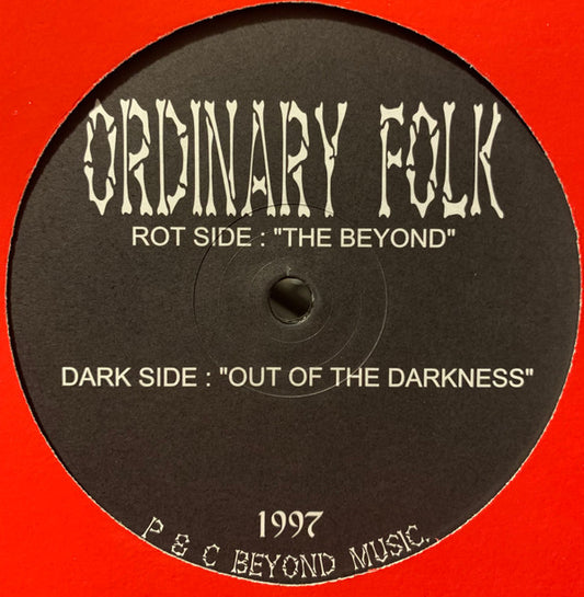 Ordinary Folk - Out Of The Darkness / The Beyond (12")