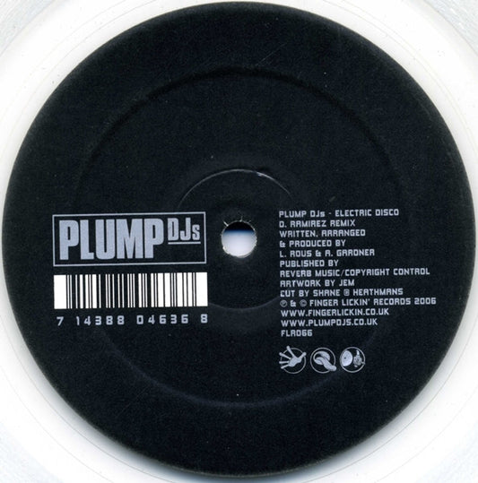 Plump DJs - Electric Disco (D. Ramirez Remix) (12", S/Sided, Ltd, Cle)