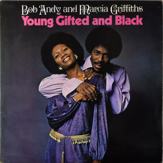 Bob Andy And Marcia Griffiths* - Young Gifted And Black (LP, Album)