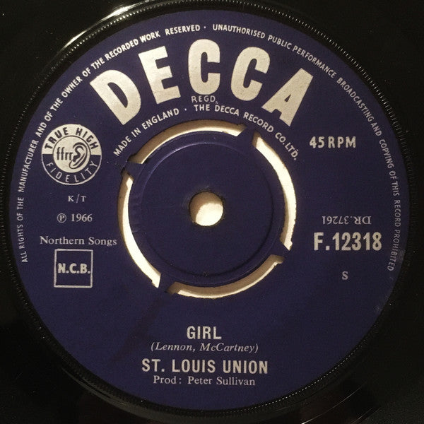 St. Louis Union - Girl (7", Single)