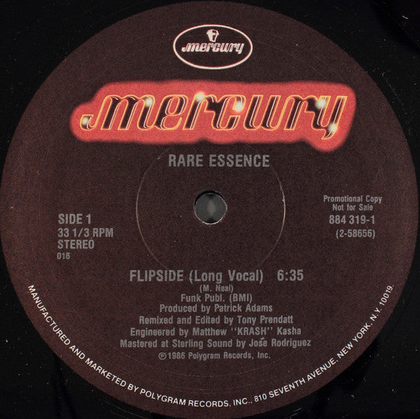 Rare Essence - Flipside (12", Promo)