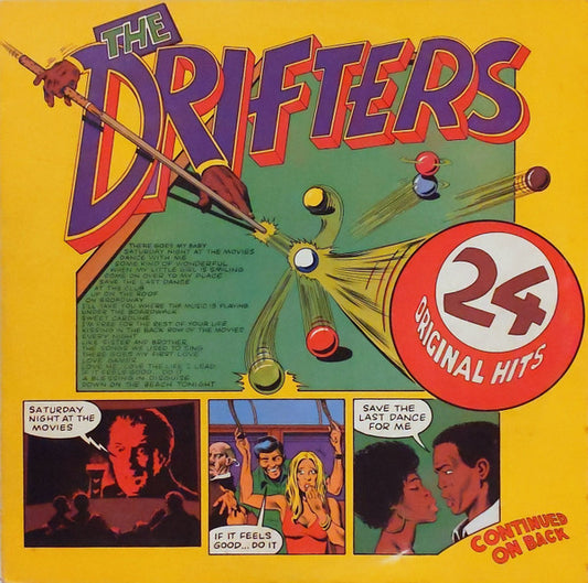 The Drifters - 24 Original Hits (LP, Comp, Mono + LP, Comp + Comp)