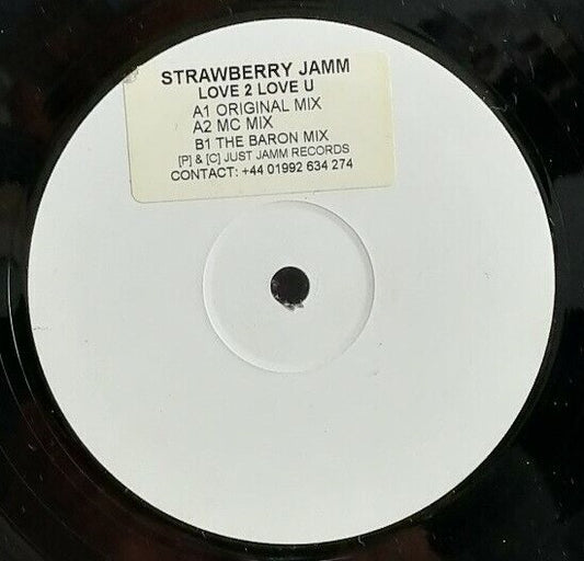 Strawberry Jamm - Love 2 Love U (12", W/Lbl, Sti)