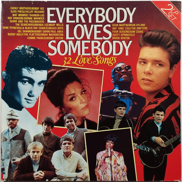 Various - Everybody Loves Somebody (32 Love Songs) (2xLP, Comp, Gat)