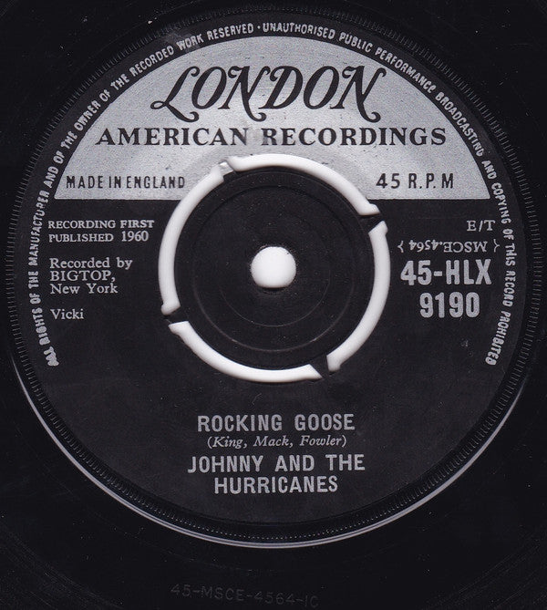 Johnny And The Hurricanes - Rocking Goose (7", Single)