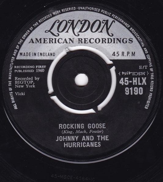 Johnny And The Hurricanes - Rocking Goose (7", Single)