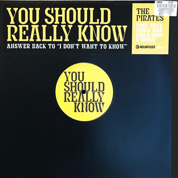 The Pirates (4) - You Should Really Know (12")
