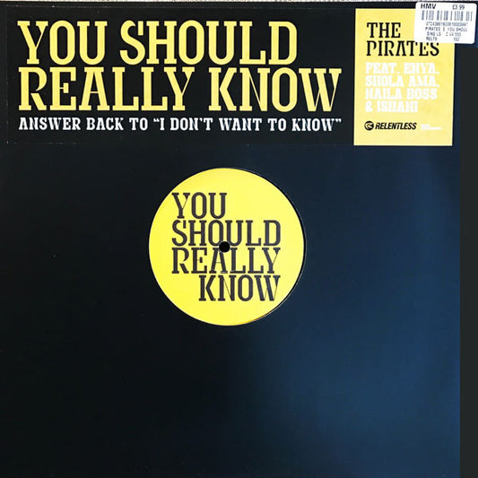 The Pirates (4) - You Should Really Know (12")
