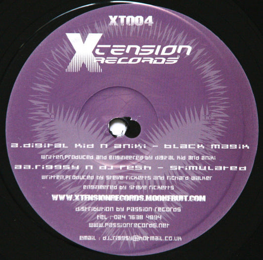 Digital Kid & Aniki (3) / Riggsy & DJ Resh - Black Magik / Stimulated (12")