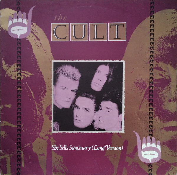 The Cult - She Sells Sanctuary (Long Version) (12", Single, Dam)
