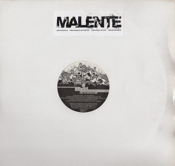 Malente - For The Revolution (12")