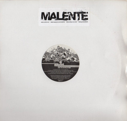 Malente - For The Revolution (12")