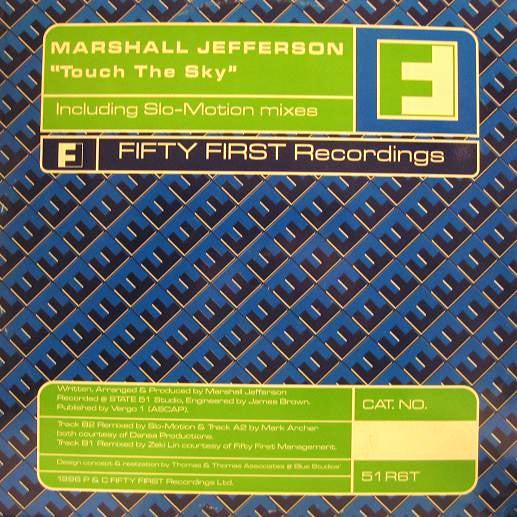 Marshall Jefferson - Touch The Sky (12")