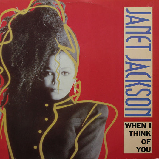 Janet Jackson - When I Think Of You (12", Single)