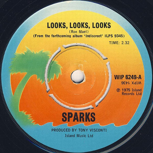 Sparks - Looks, Looks, Looks (7", Single)