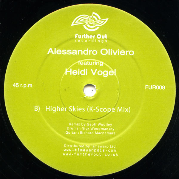 Alessandro Oliviero - Higher Skies (12")