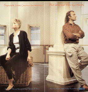 Phil Collins And Marilyn Martin - Separate Lives (Love Theme From White Nights) (12", Single)