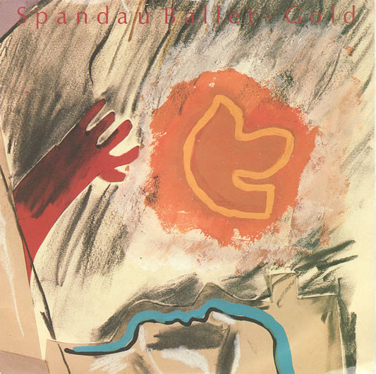 Spandau Ballet - Gold (7", Single, Gol)