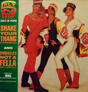 Salt 'N' Pepa - Shake Your Thang / Spinderella's Not A Fella (But A Girl DJ) (12", Single)