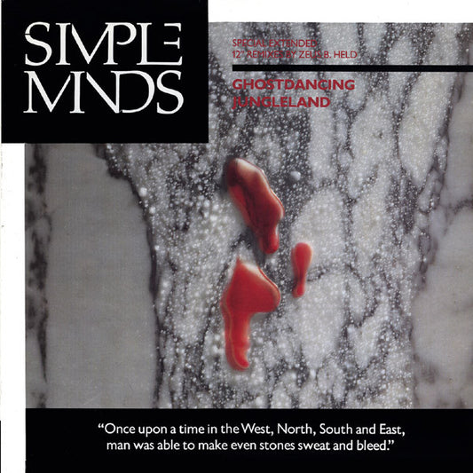 Simple Minds - Ghostdancing / Jungleland (12", Single)