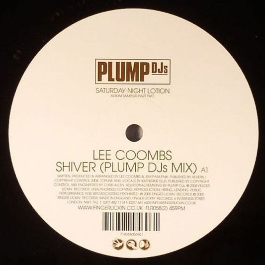 Lee Coombs / Madox - Saturday Night Lotion (Album Sampler Part 2) (12")