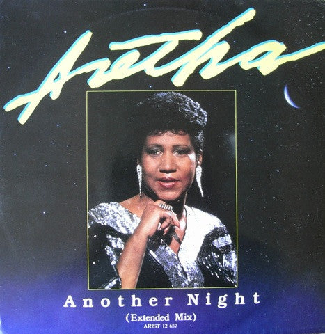 Aretha Franklin - Another Night (Extended Mix) (12", Single)