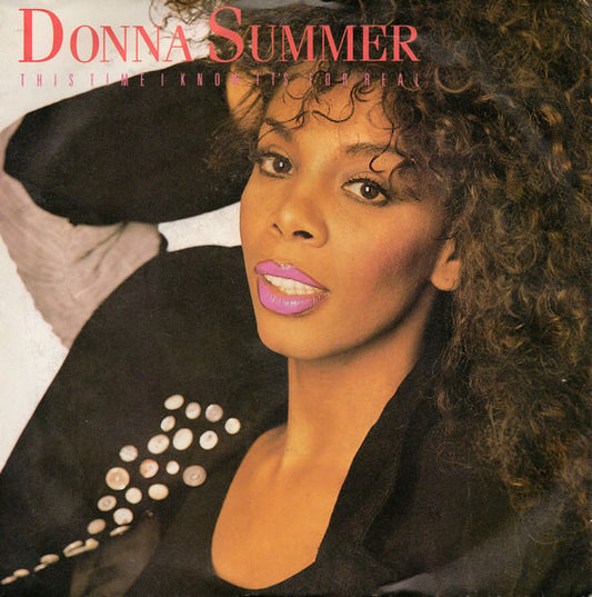 Donna Summer - This Time I Know It's For Real (7", Single, Dam)