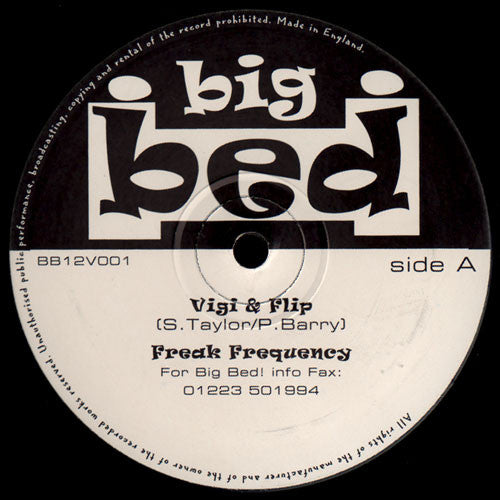Vigi & Flip / Dharma Cola - Freak Frequency (12")